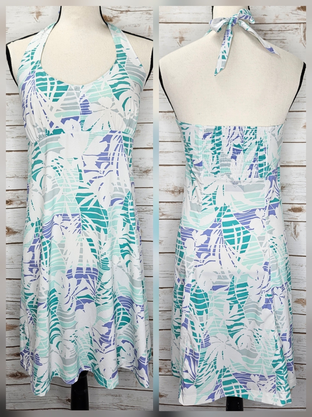 Columbia PFG Armadale Halter Top Dress Size Medium